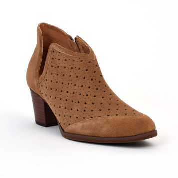 boots d'été solange camel Emilie Karston