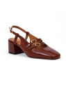 ballerines & babies berenice cognac Maison Toufet