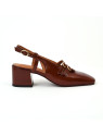 ballerines & babies berenice cognac Maison Toufet