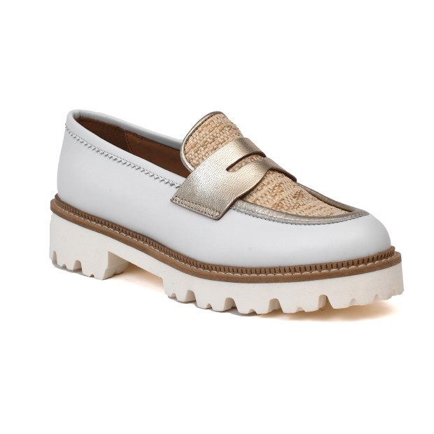 Mocassin 8302 my blanc Myma