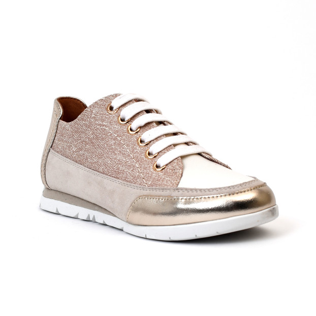 Baskets camina crème Emilie Karston