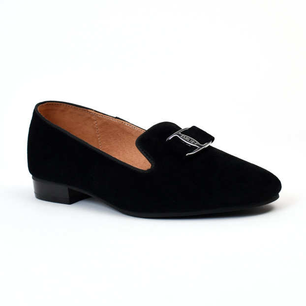 Mocassin yuni noir Emilie Karston