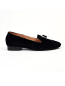 Mocassin yuni noir Emilie Karston