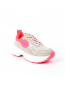 Baskets nitro jogger white/fluo pink No name