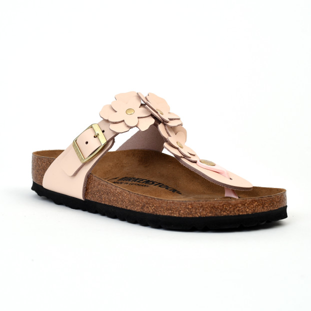sandales & nu-pieds gizeh flowers light rose Birkenstock