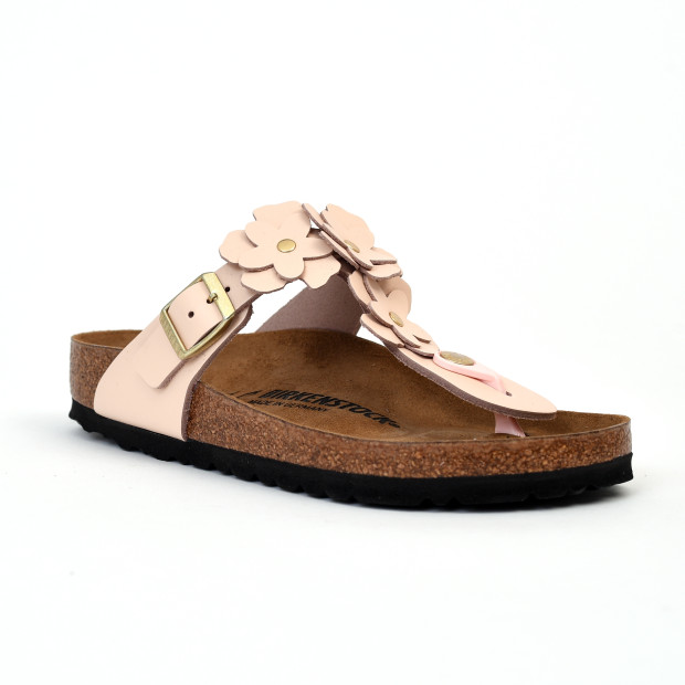 sandales & nu-pieds gizeh flowers light rose Birkenstock