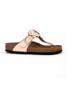 sandales & nu-pieds gizeh flowers light rose Birkenstock