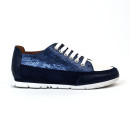 Baskets camina bleu Emilie Karston