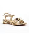 sandales & nu-pieds tj 552 platine jeannot