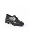 derbies & richelieus metallic leather lace up dark silver Tommy Hilfiger