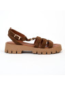 sandales & nu-pieds sadie camel Sms