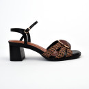 sandales à talons 9968 noir-marron noa harmon