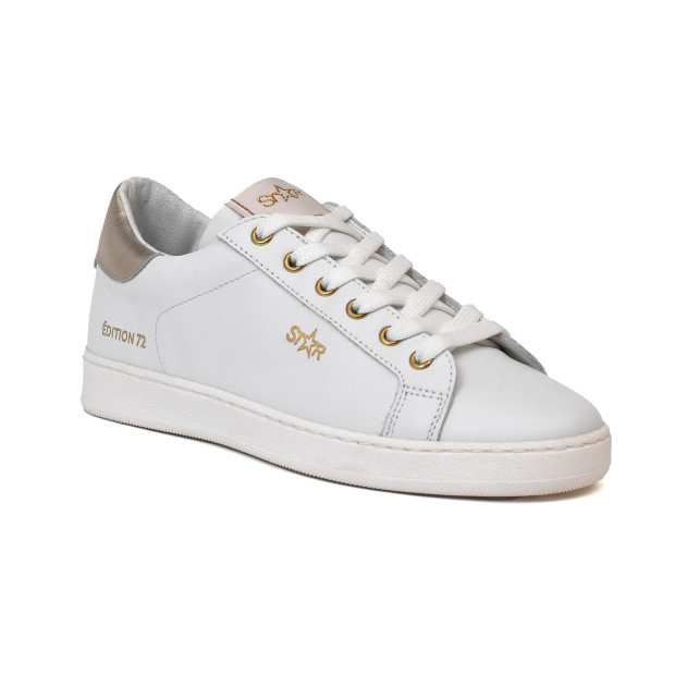 Baskets 8403 my blanc et or Myma