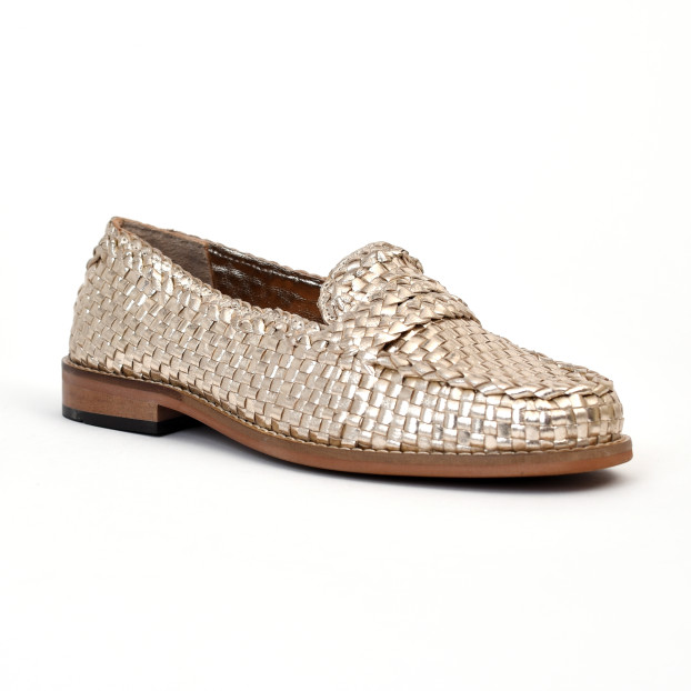Mocassin jeanne champagne JB Martin