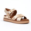 sandales & nu-pieds 113117 gold inuovo