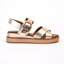 sandales & nu-pieds 113117 gold inuovo