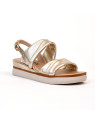 sandales & nu-pieds 8349 my platine Myma