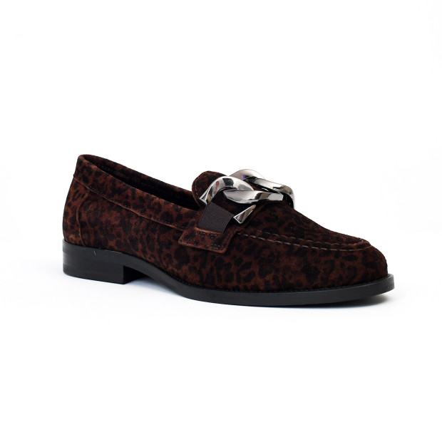 Mocassin evian léopard Adige