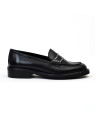 Mocassin abigaelle clous noir Maison Toufet