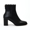 bottines à talons giselle clous noir Maison Toufet