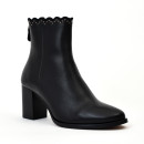 bottines à talons giselle clous noir Maison Toufet