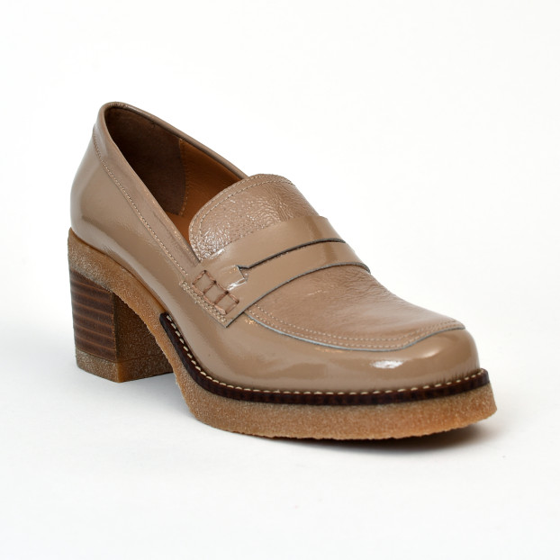 mocassins à talons 9030 beige J Hay