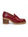 mocassins à talons 9030 rouge J Hay