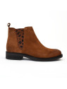 Bottines dalia camel-léo
