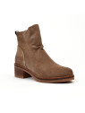 bottines à talons casa taupe m.k.d