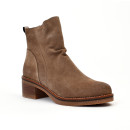 bottines à talons casa taupe m.k.d