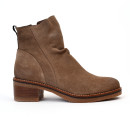 bottines à talons casa taupe m.k.d