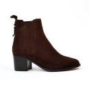 bottines à talons cecilia marron Maison Toufet