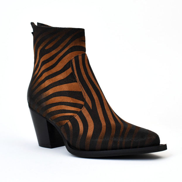 bottines à talons melia zébré Muratti