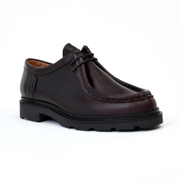chaussures à lacets macho marron Christian Pellet