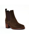 bottines à talons 5531 kaki Alpe