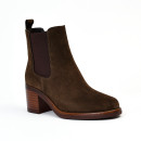 bottines à talons 5531 kaki Alpe
