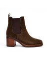 bottines à talons 5531 kaki Alpe