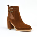 bottines à talons 5516 camel Alpe