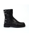 Bottines p93203-102 noir -boucle acier Mjus
