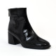 SKARA BOOTS - NOIR- VERNIS