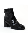 bottines à talons skara noir- vernis Schmoove Femme