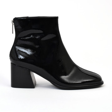 bottines à talons skara noir- vernis Schmoove Femme