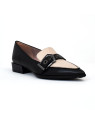 Mocassin 254262 noir-blanc Hispanitas