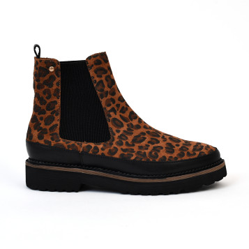 Bottines olivia h24 leopard Emilie Karston