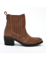 bottines à talons 513907 taupe Nero Giardini