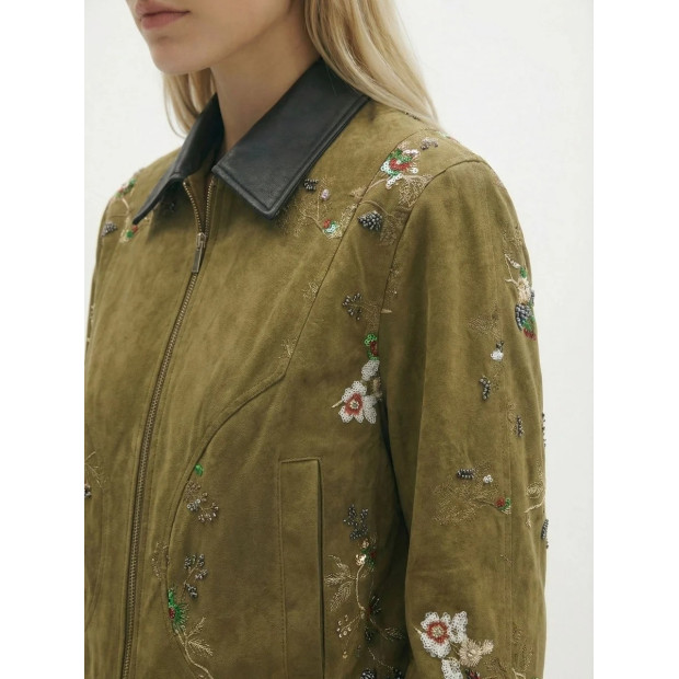 vestes et manteaux vete vesa kaki berenice
