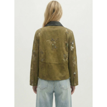 vestes et manteaux vete vesa kaki berenice