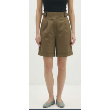 Jupes et shorts BERMUDA BERENICE PAOLINA KAKI kaki berenice