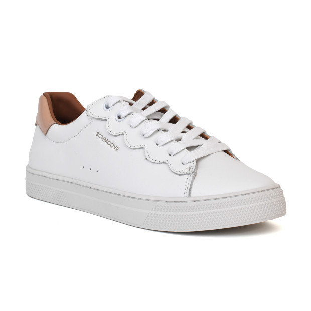 Baskets sparkle wave w blanc Schmoove Femme