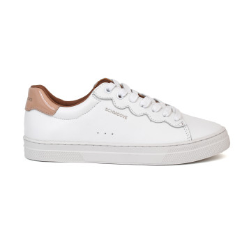Baskets sparkle wave w blanc Schmoove Femme